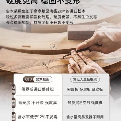 携复古实木化妆镜台式桌面家用梳妆台梳镜ZYV女生室卧便折妆叠大