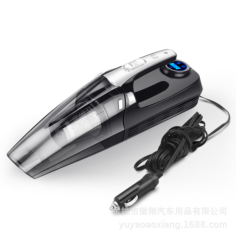 车载12V四合一吸尘充气一体机