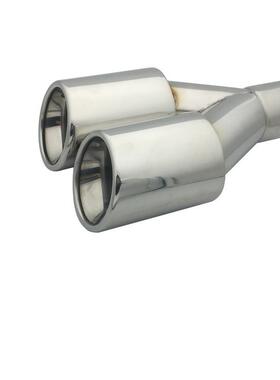 宝*专用尾喉系5X3系XTBP5X36ACBMW*马不改锈钢装款消声器排气管套
