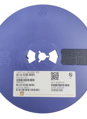高频三极管2SC3356 丝印R25 SOT-23 5G 7G频率 大芯片 大体积