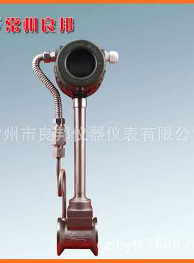 LUGB-DN50涡街流量计 高精度气体涡街 高温压力管道涡街流量计