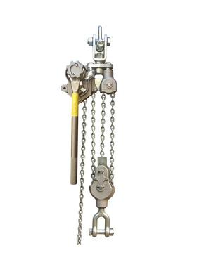 KORT铝合金链条式1.5T手扳葫芦P-1500可调整弧垂拉线起吊