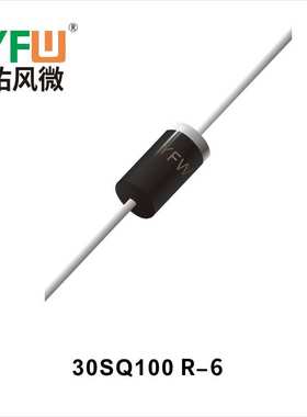 现货30SQ100 R-6 印字:SQ100 肖特基二极管 厂家直销