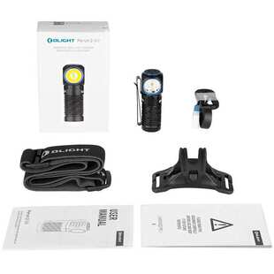 OLIGHT傲雷Perun 2 mini拐角灯迷你便携小手电强光头灯磁吸直充