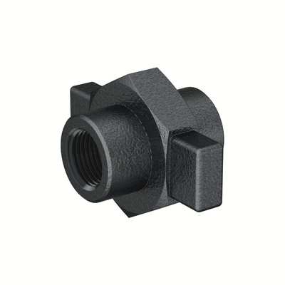 High-Pressure Steel,Union StraightConnector with Lugs,1/2NPT