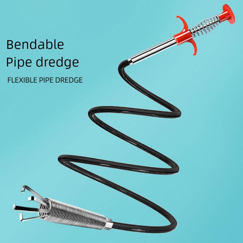 日本下水道疏通器卫生间水池毛发头发疏通刷厨房水槽管道清理器