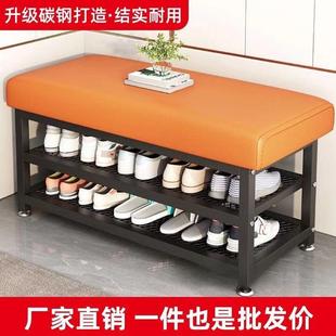 架子 柜简约软包垫一体鞋 芯选百货换鞋 凳门口家用轻奢高级感可坐鞋