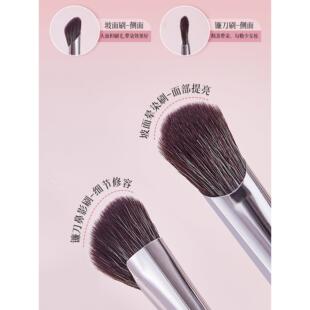 日本双头修容晕染刷高光腮红鼻影阴影提亮修饰眼部细节化妆刷子