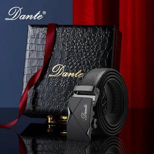 【父亲节礼物】Dante丹迪男士腰带高档休闲皮带时尚裤带礼盒