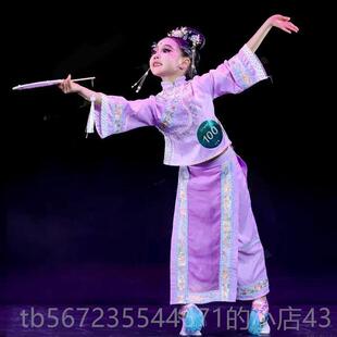 高档新乔陵儿少奖儿兰古典舞装服全宫清代还珠公主旗袍表演服装