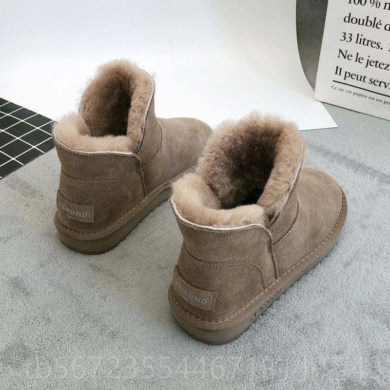 高档保真皮水集防滑暖防女雪地靴皮草成加厚羊毛短靴学生时尚户外,女鞋,时尚雪地靴,淘宝优惠券,粉丝福利购,淘宝优惠卷