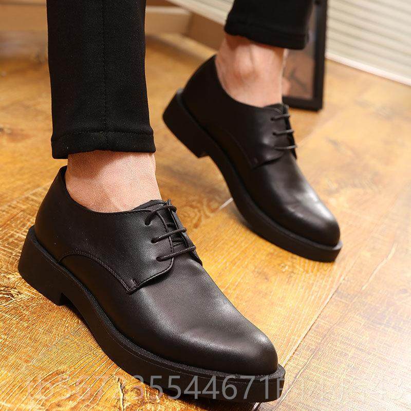 高档英国商务式男士休闲皮鞋男士韩鞋潮内增高男鞋夏季潮内青2025,流行男鞋,休闲皮鞋,淘宝优惠券,粉丝福利购,淘宝优惠卷