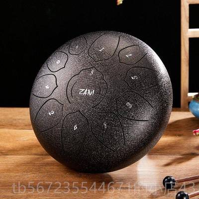 高档zani空灵1舌2寸1鼓3音忘忧钢鼓6寸8音儿童成人曲打击乐器赠鼓