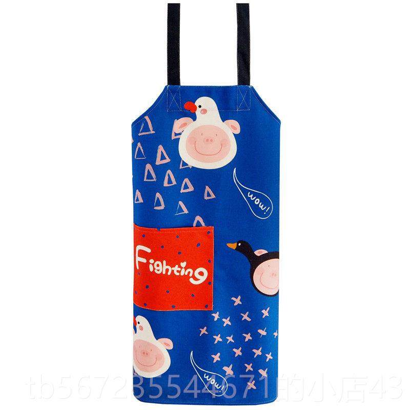 高档卡通小猪耐烹饪厨房做饭围裙污工作服无罩袖棉麻烘焙防可爱衣,家庭/个人清洁工具,围裙,淘宝优惠券,粉丝福利购,淘宝优惠卷