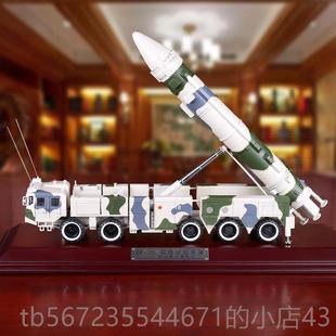 高档1:5东风010饰0巡导弹发射车模型长剑100合金人工航静态装模型