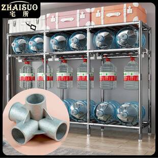 简易布衣钢管加厚粗加固防不锈组装 单双衣人服挂加RVW衣架收纳柜