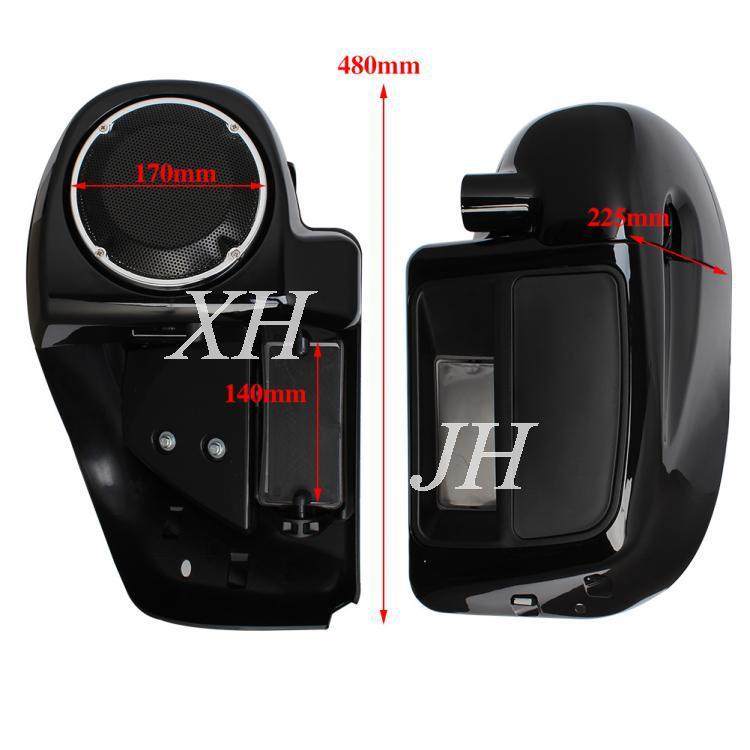 哈雷CVO公路街道翔前护罩0000保3险护腿工具滑箱杠喇叭罩14-2年