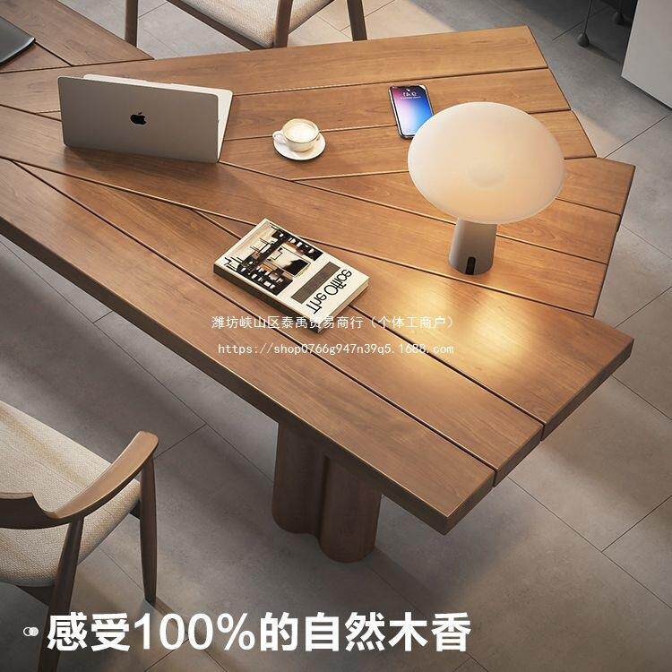 实电无品牌/脑桌现代约设计师客厅书公房办公桌办室工作简台家用