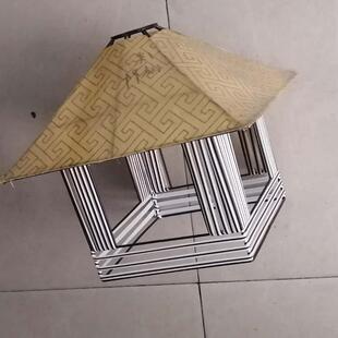 式宫中灯茶具楼酒店宾馆古农YE471家装镇饰灯手工艺术创意竹编装