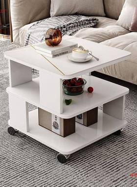 简移RND约几现代沙发边动几角几钢化玻璃小茶卧室客厅小茶桌方几