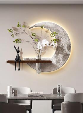 感餐厅装桌饰画水培绿植走廊尽头挂画亮F99MTHS7餐玄墙关客厅月壁