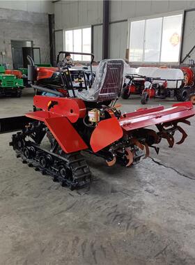 带式履微耕机小大型柴油水旱两用耕地机田旱HVZ土地耕田犁地松起