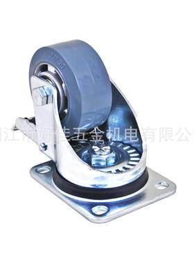 300公斤承重X1005100X500好双佳牌欧洲款铝芯音双轴承灰色橡胶刹