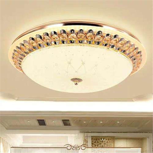 欧式顶温馨卧室水晶吸创意客厅圆447形房间简欧过道阳台灯灯饰灯