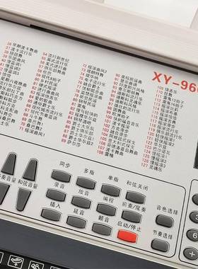 新韵XY-960数码子琴61键标电准电键XY-960子琴多功能成人初学者入