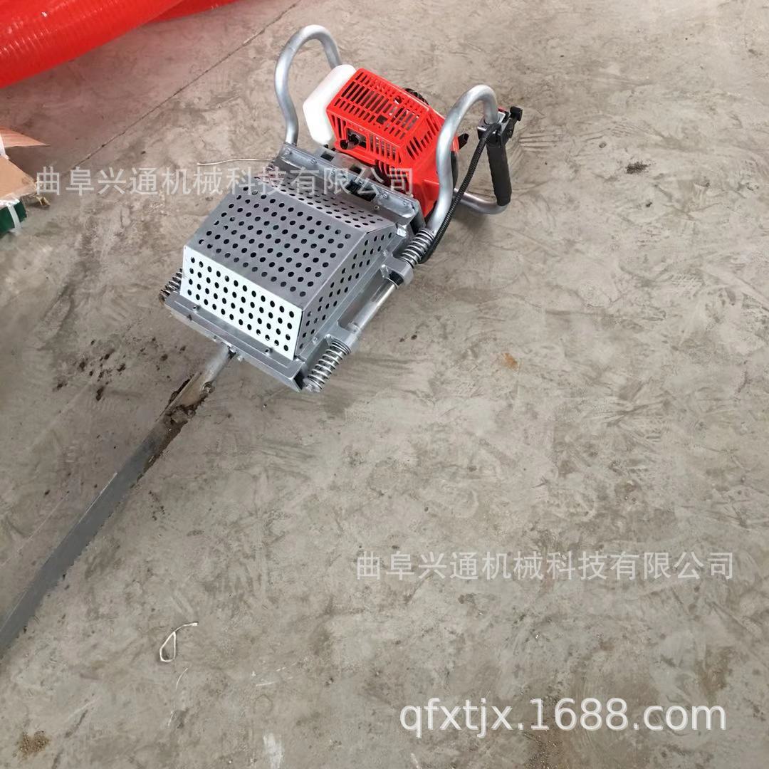 手提便携二冲程汽油挖树机