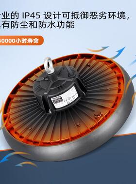 超亮led工矿灯M50L/W高CMZ光效工业吊飞灯1510W200瓦ufo碟灯高天