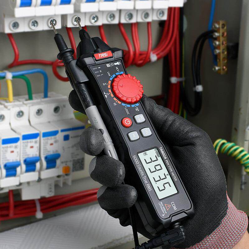 TASI特安斯智能TA802A/B便携笔式万用双表屏幕8显示电压向电流电