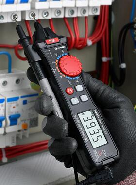 TASI特安斯智能TA802A/B便携笔式万用双表屏幕8显示电压向电流电