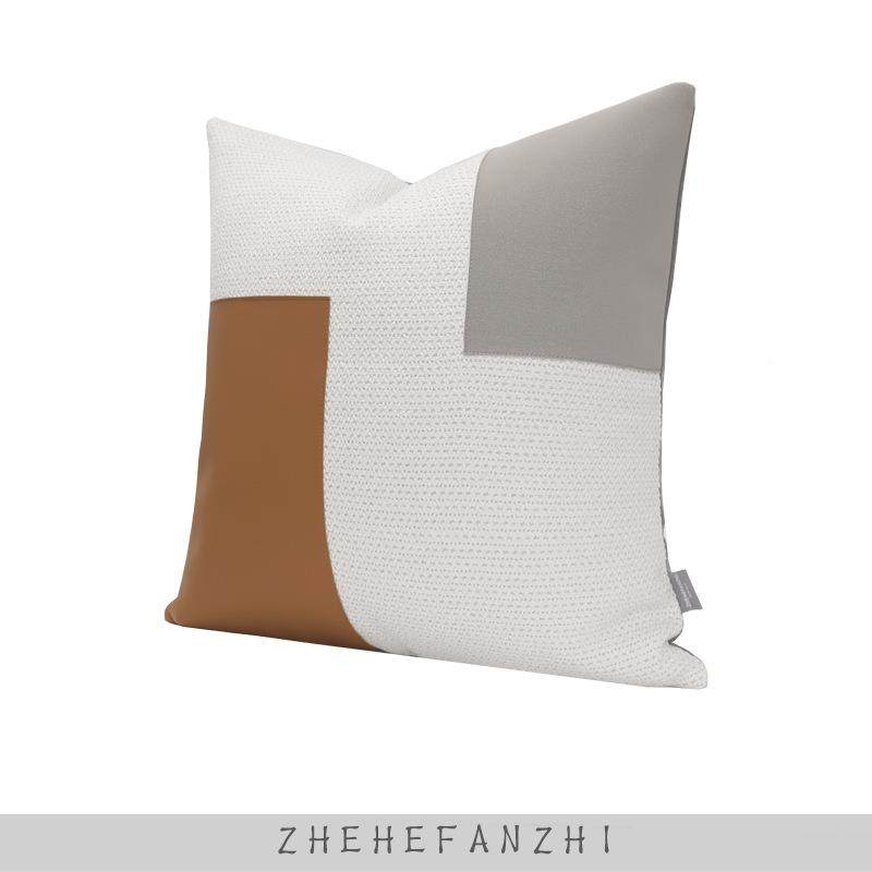 样板房床头靠垫酒店62654234客厅枕沙靠枕简橙约现代轻奢色抱枕皮,居家布艺,抱枕被,淘宝优惠券,粉丝福利购,淘宝优惠卷