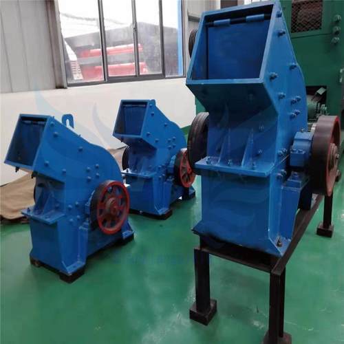 现货矿山石料小型锤破打砂加工机械生产设备 移动垂式砖头粉碎机