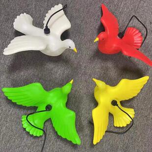 树木装饰灯和平鸽220V小鸟灯草坪灯LED树挂花园灯庭院灯庭院景观