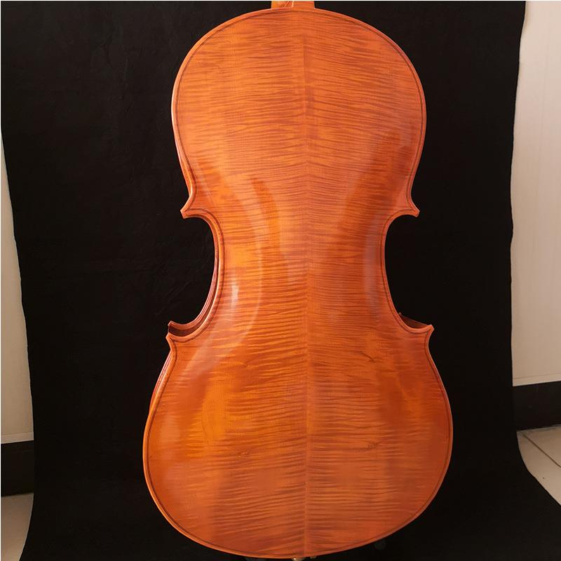手工木大琴提亚光普及大大提琴提琴实新手初大提琴初学者大级提琴
