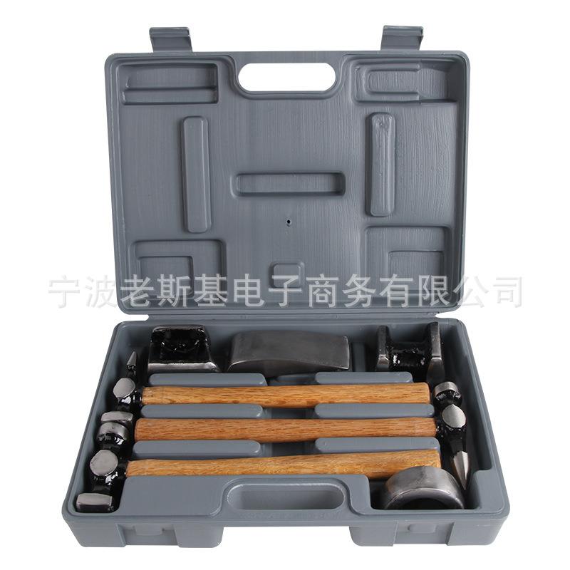 加子长金锤木柄扁头锤鸭嘴HJR锤电工锤铁头锤家用汽修榔组钣套工