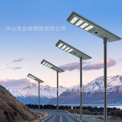 跨境一体化阳能灯路防灯户外水感应太太阳能庭院灯市政PEC工程路