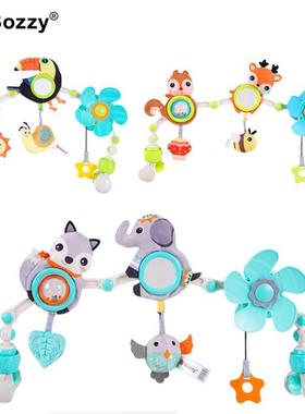 zSoy新品宝宝车玩床夹新生儿手推车安RZQ抚车挂z婴儿床夹车夹早教