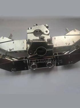 大轴LCP接地刷架8*16接机字地刷盒风力发电刷握铜电镀发电人架