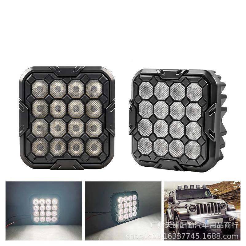 跨境款农机挖车机工大臂LED作PPX灯大功率80W防新水工程车卡机械