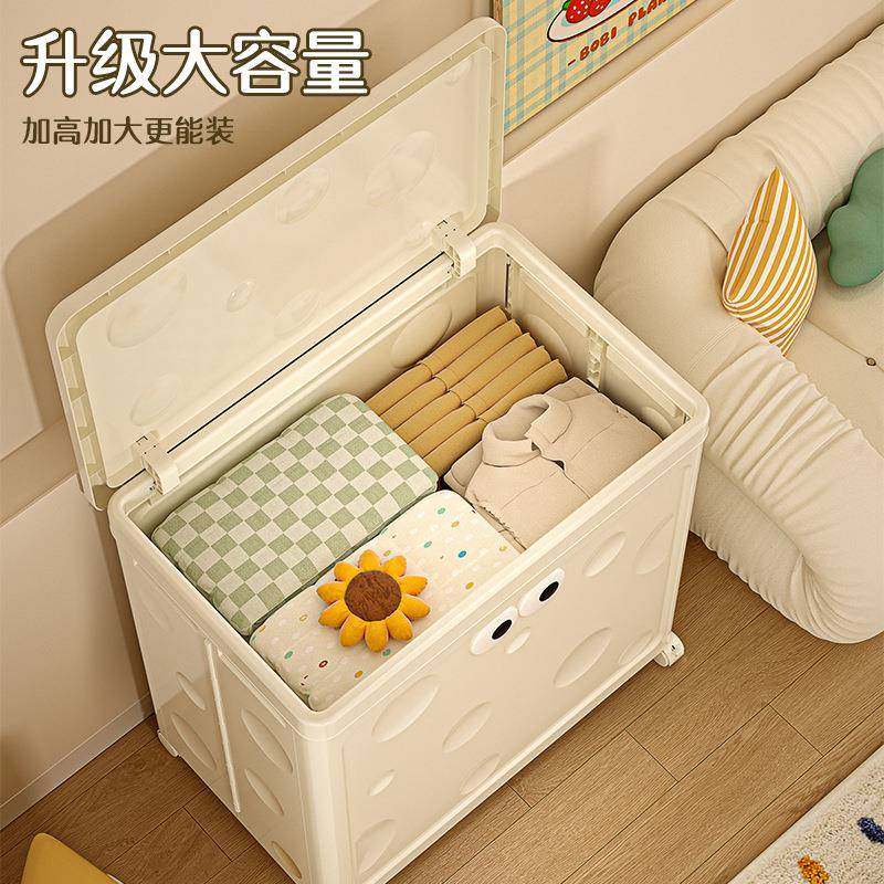 衣服收纳箱理箱翻折叠大容量超盖大家用玩筐具被子收整纳柜储RMR8