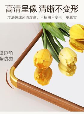 衣身大镜子房间复古穿JUR镜新中化妆镜立全式客厅卧室落地镜式长