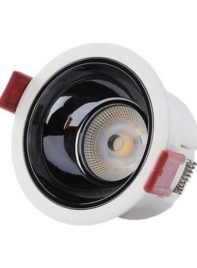 供花灯防眩天嵌入式窄边店MFQ客厅家用孔灯洞筒灯le酒d筒灯