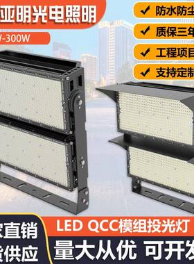 led模B组投光灯QC馆大功率隧道灯篮球场YZ-3C-GF400高w杆灯防水体