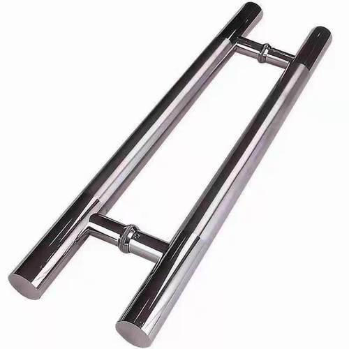 不锈钢玻璃门拉手厚加门把手圆OPF管推拉门手木门大拉方拉手拉丝