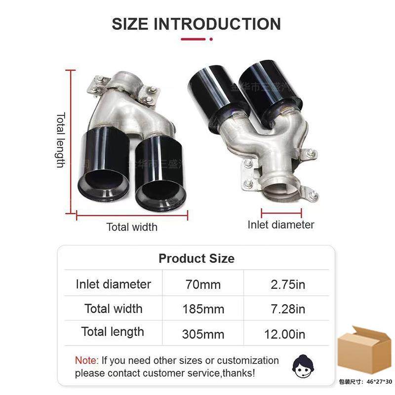 5系G10G130G381G0G11G30GYWTG381原车配套尾喉替换安装装饰围嘴