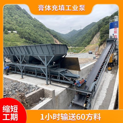 膏体充填工业泵 大型膏体充填工业泵 2000米快速充填 整机煤安证