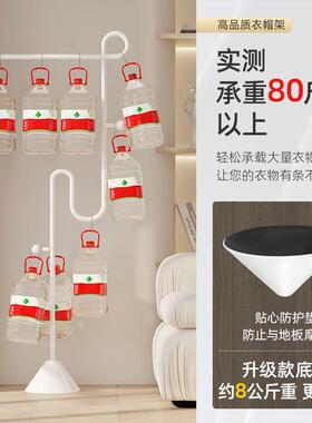 衣架现代地卧室家用网红挂衣架衣服简奶油奢轻落室易内86650立式